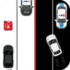 Black & White Escape Cars